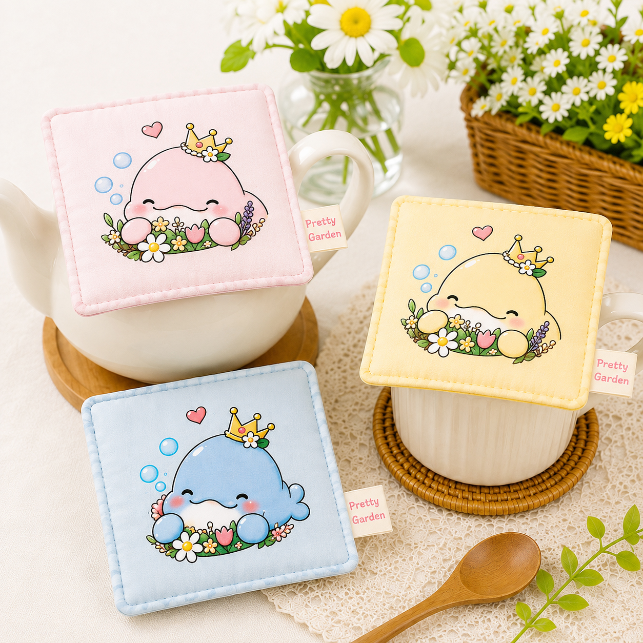 따뜻한정원 티코지 · Fabric Edition