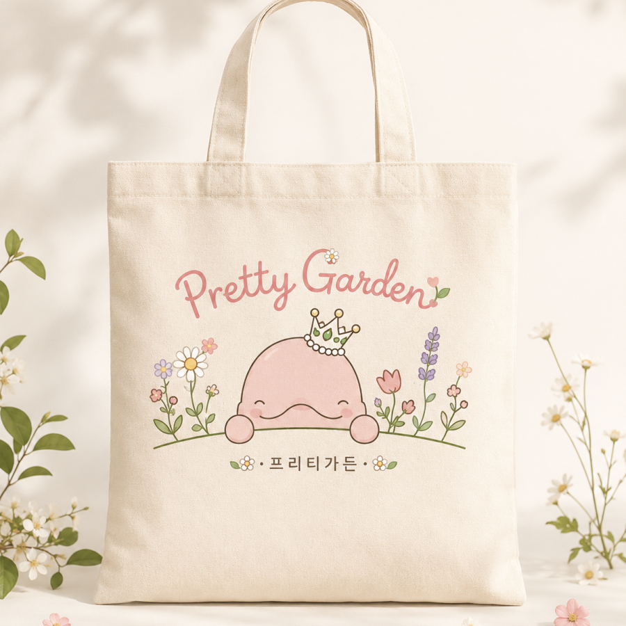 비돌-작은정원 에코백