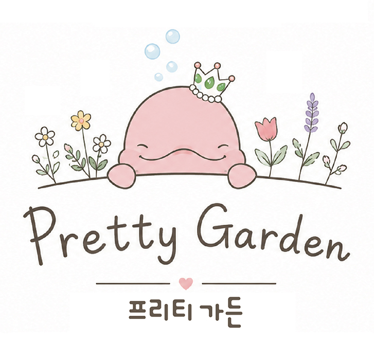 prettygarden original logo by Kim Jihui © Kim Jihui. All Rights Reserved.